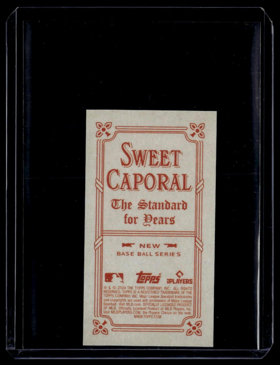 2024 Topps 206 #NNO Brent Rooker Sweet Caporal