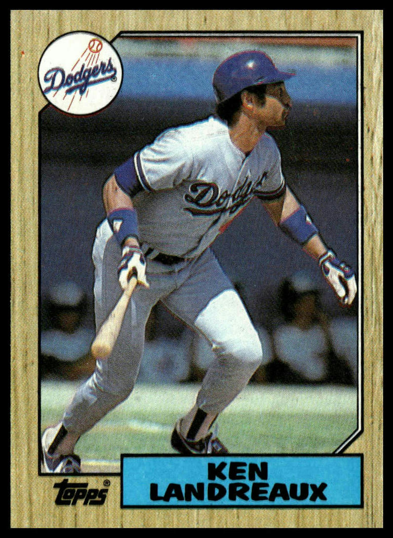 1987 Topps #699 Ken Landreaux