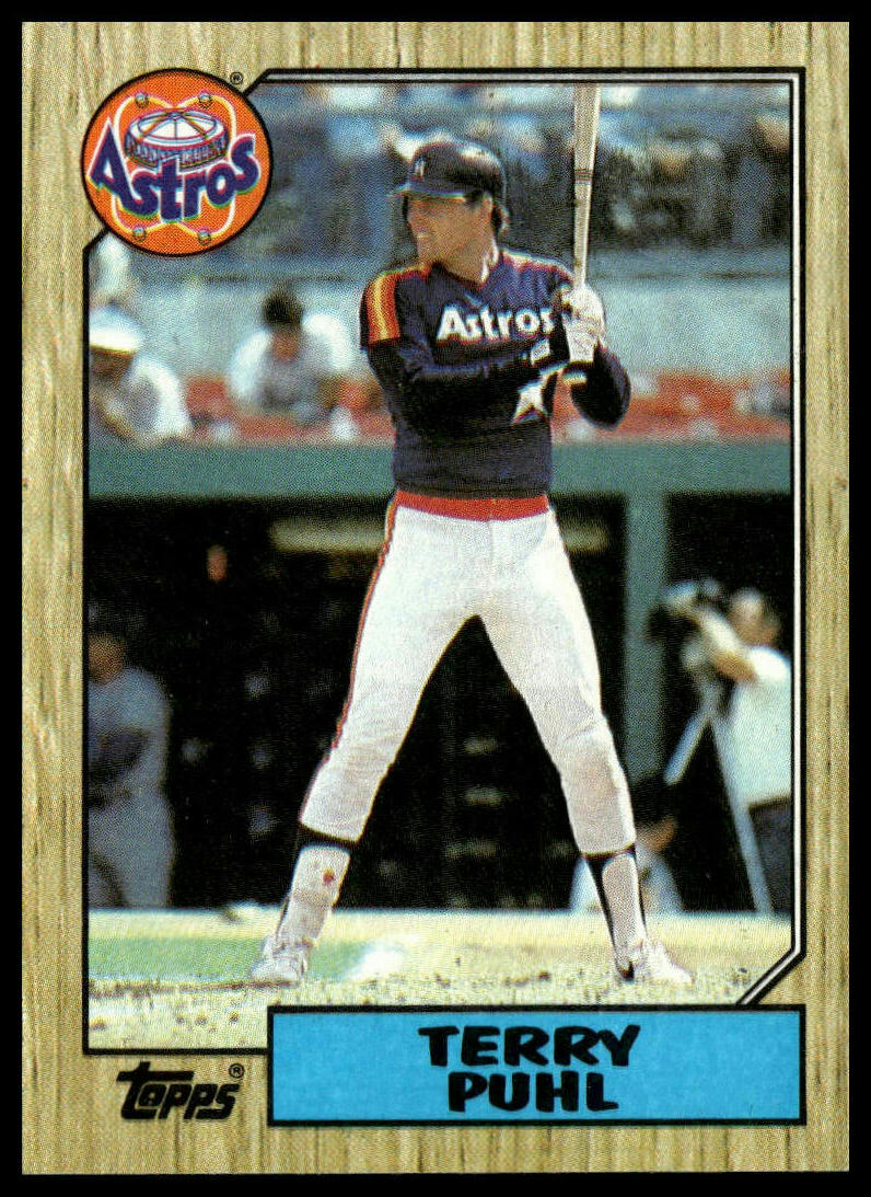 1987 Topps #693 Terry Puhl