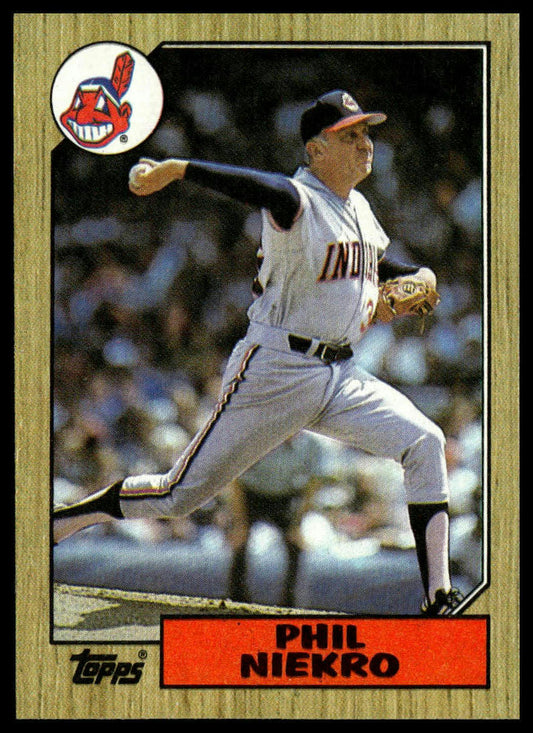 1987 Topps #694 Phil Niekro