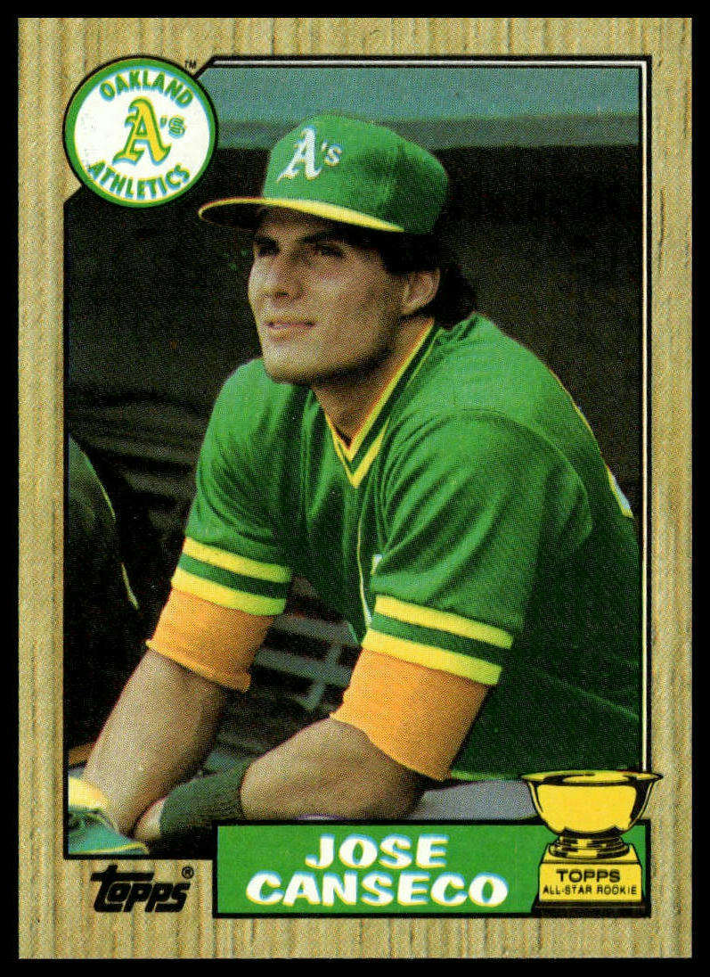 1987 Topps #620 Jose Canseco