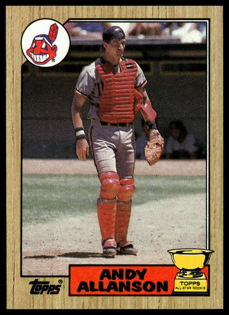 1987 Topps #436 Andy Allanson