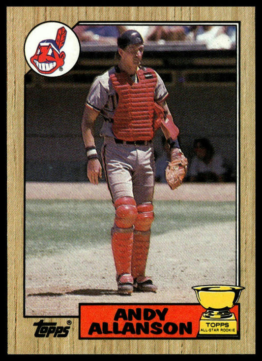 1987 Topps #436 Andy Allanson