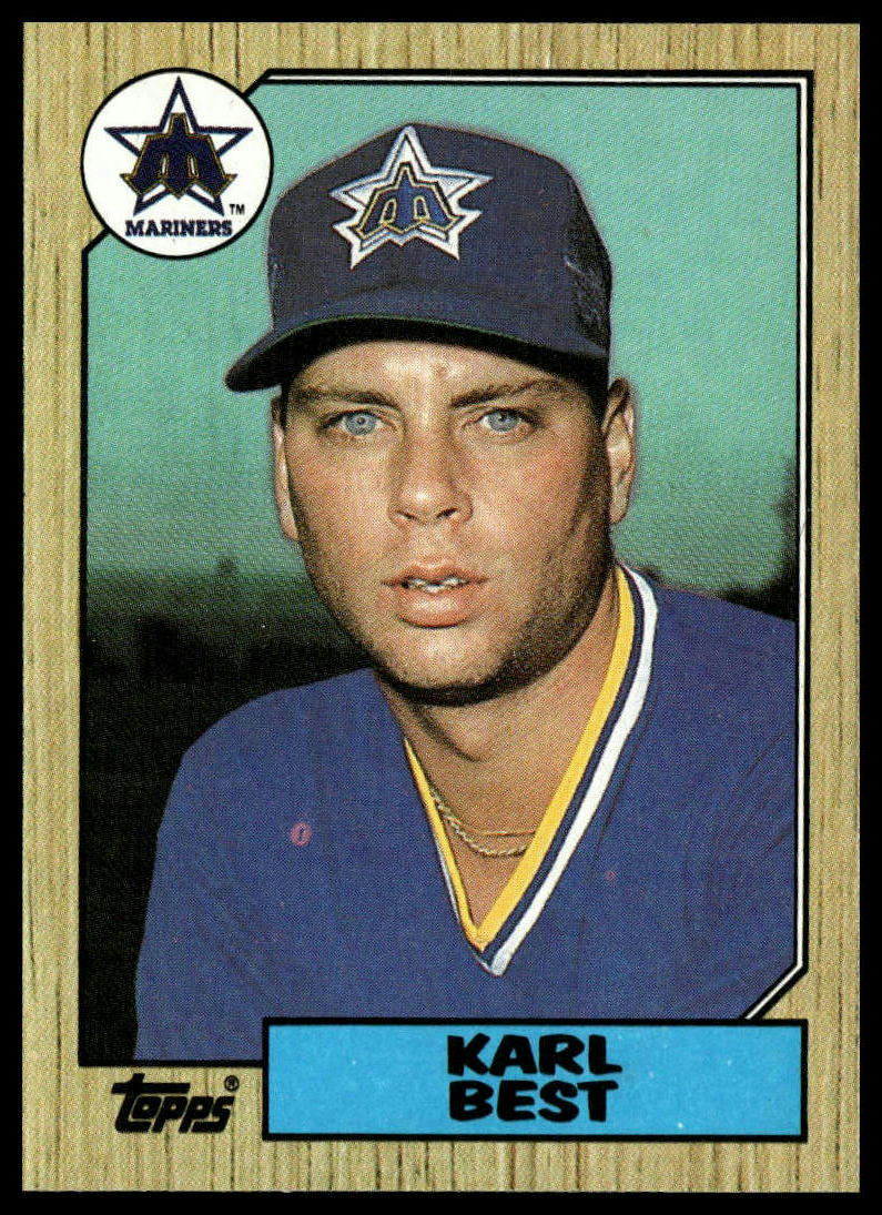1987 Topps #439 Karl Best
