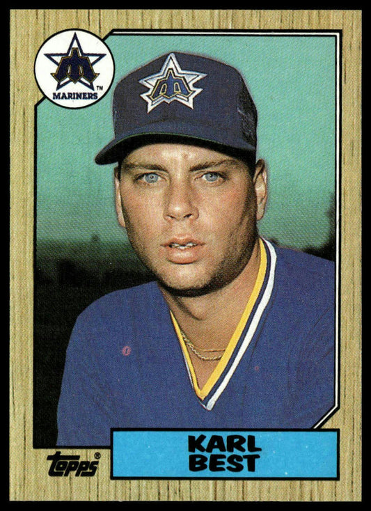 1987 Topps #439 Karl Best