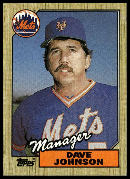 1987 Topps #543 Dave Johnson