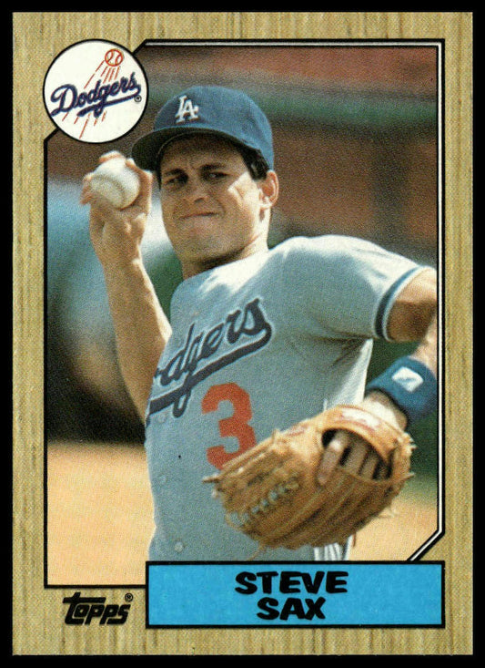 1987 Topps #769 Steve Sax