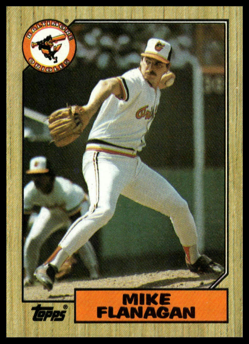 1987 Topps #748 Mike Flanagan