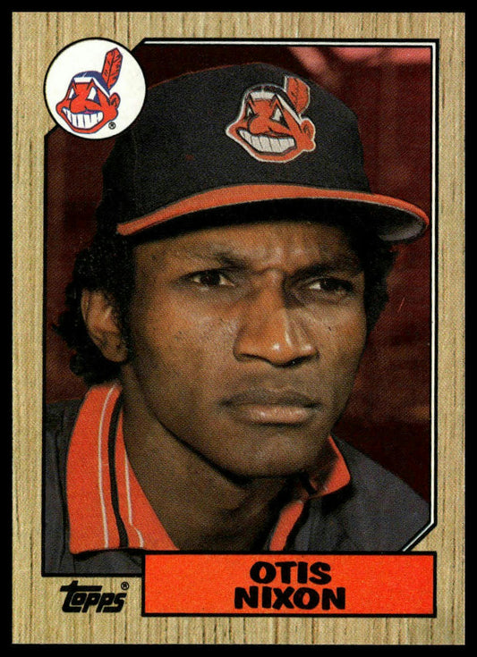 1987 Topps #486 Otis Nixon