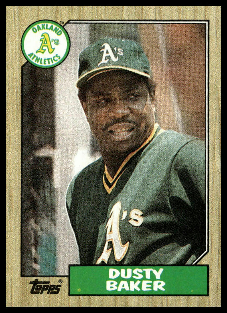 1987 Topps #565 Dusty Baker
