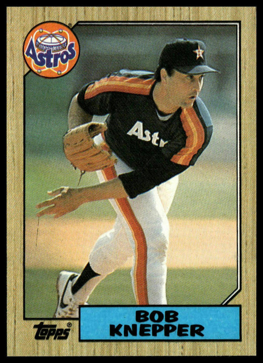 1987 Topps #722 Bob Knepper