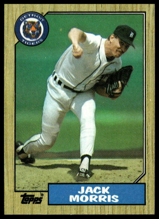 1987 Topps #778 Jack Morris