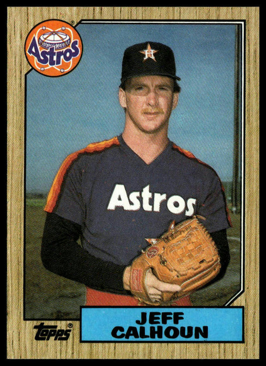 1987 Topps #282 Jeff Calhoun
