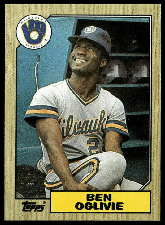 1987 Topps #586 Ben Oglivie