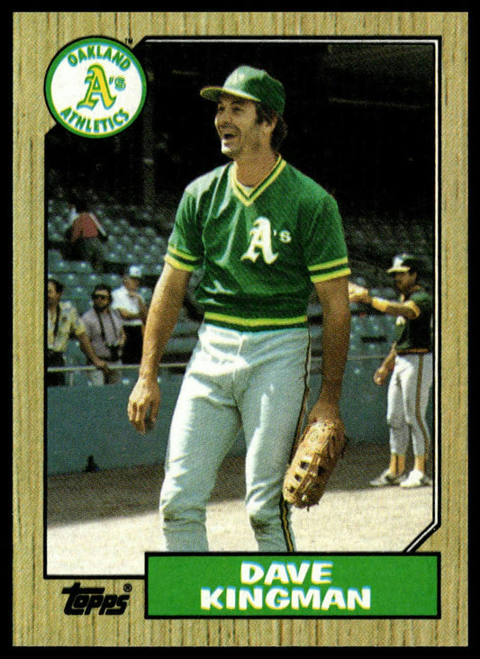 1987 Topps #709 Dave Kingman