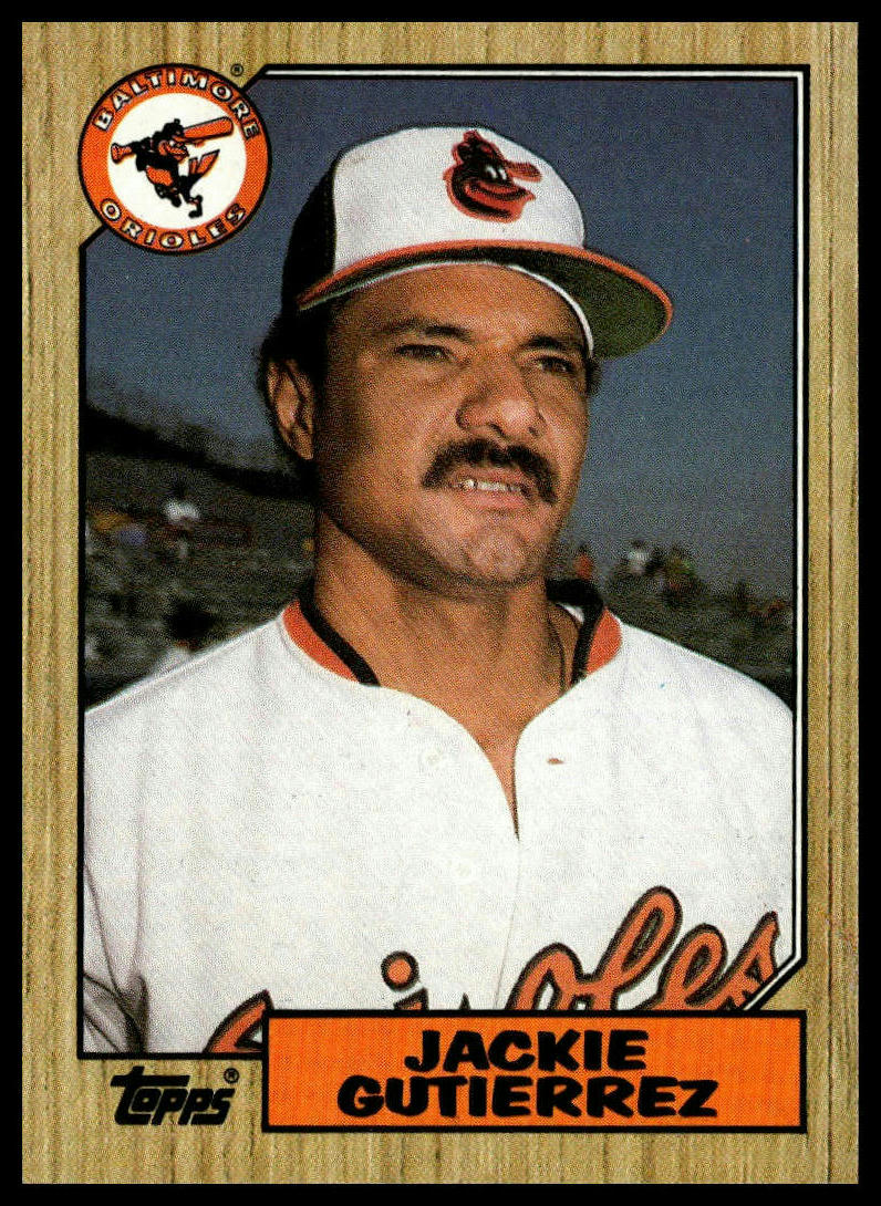 1987 Topps #276 Jackie Gutierrez