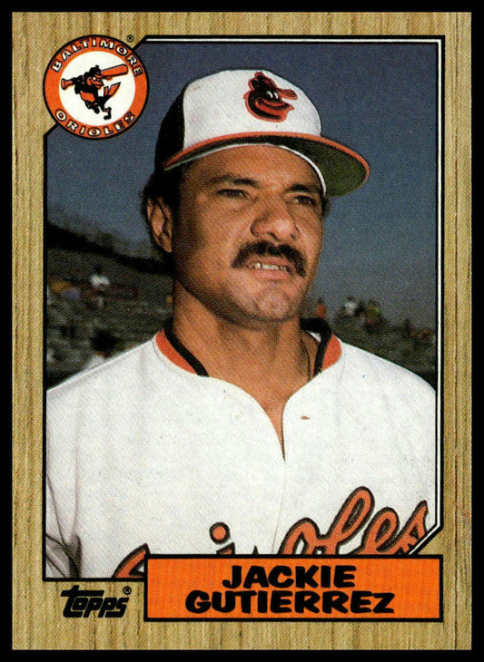 1987 Topps #276 Jackie Gutierrez