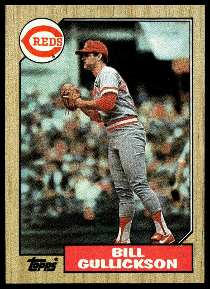 1987 Topps #489 Bill Gullickson