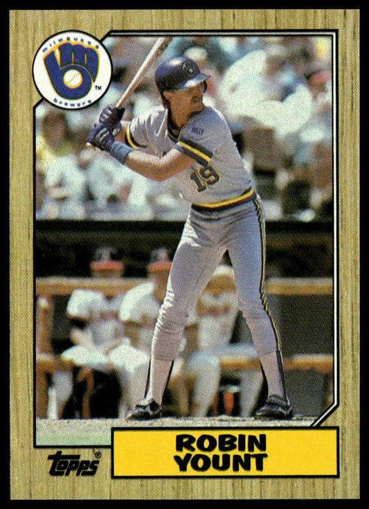 1987 Topps #773 Robin Yount