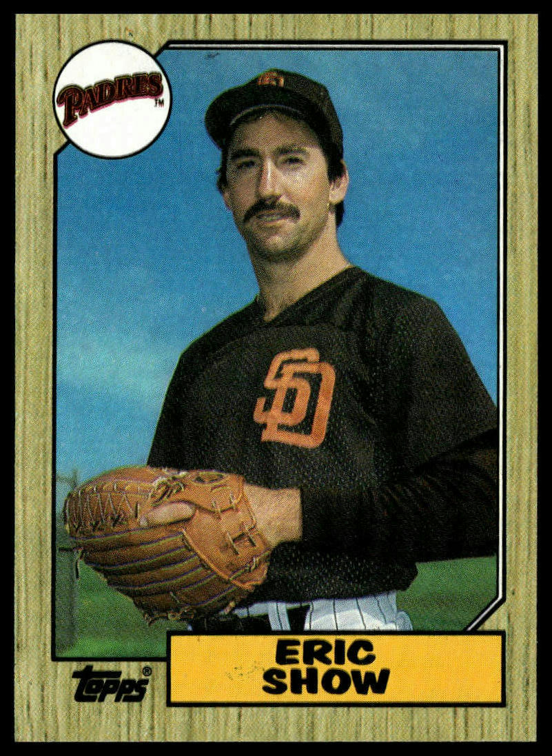 1987 Topps #730 Eric Show