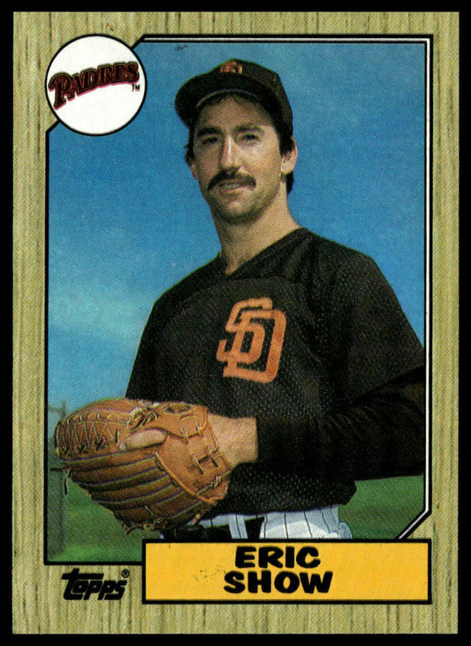 1987 Topps #730 Eric Show