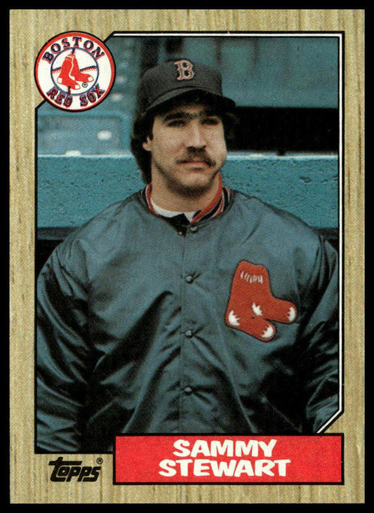 1987 Topps #204 Sammy Stewart