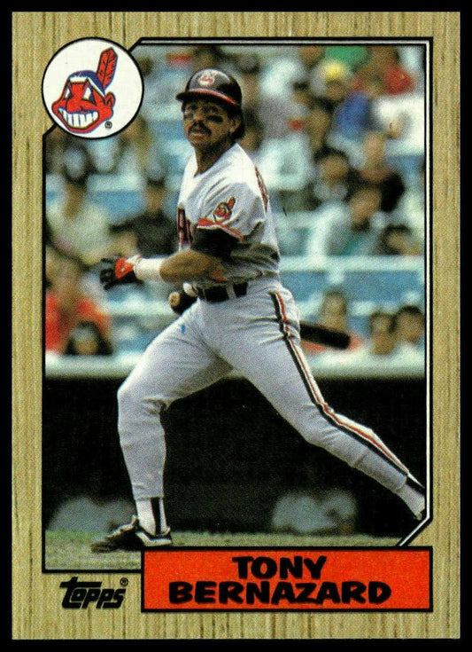 1987 Topps #758 Tony Bernazard