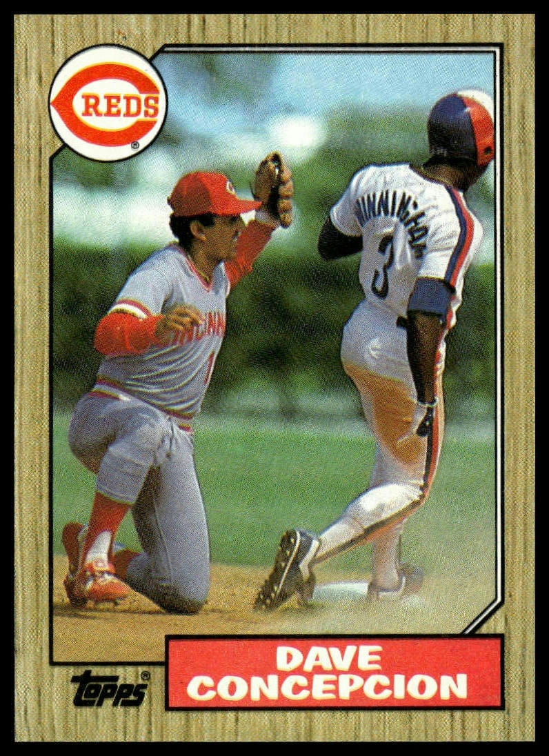 1987 Topps #731 Dave Concepcion