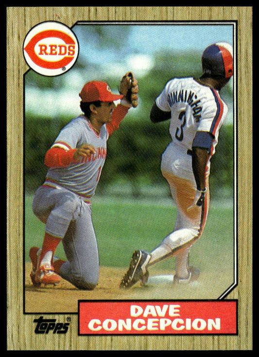 1987 Topps #731 Dave Concepcion