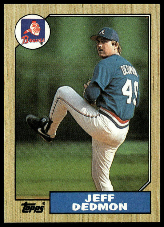 1987 Topps #373 Jeff Dedmon