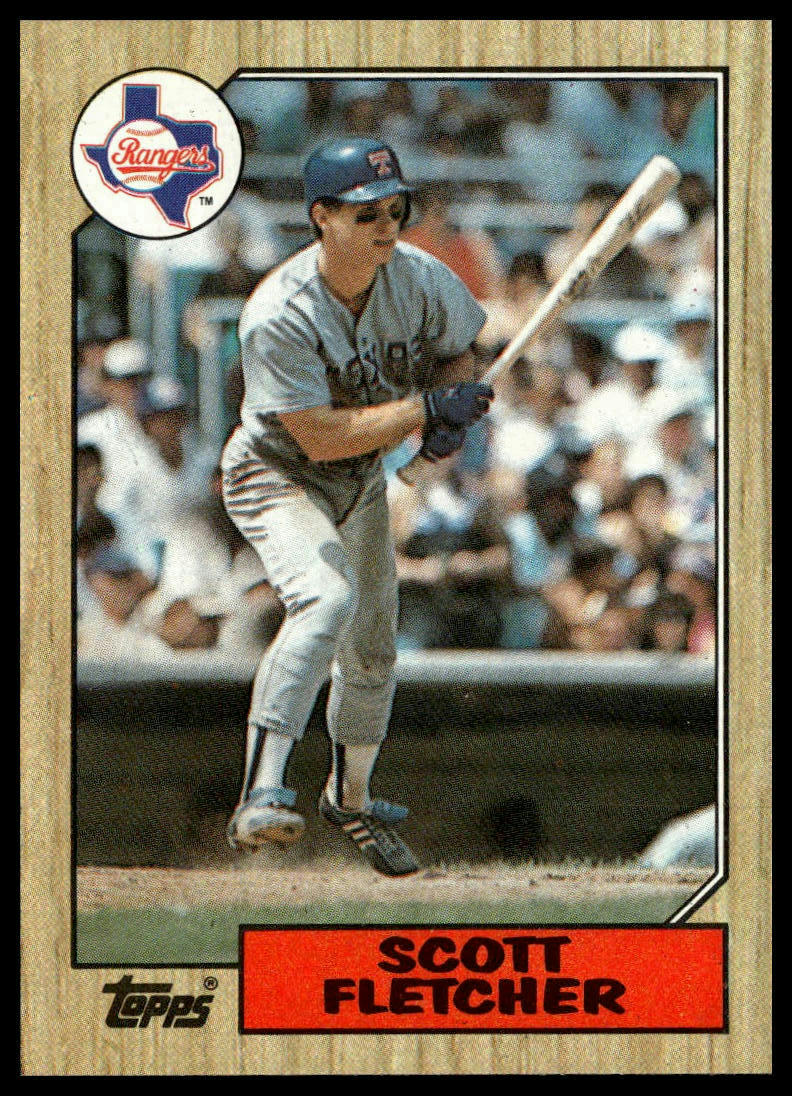 1987 Topps #462 Scott Fletcher