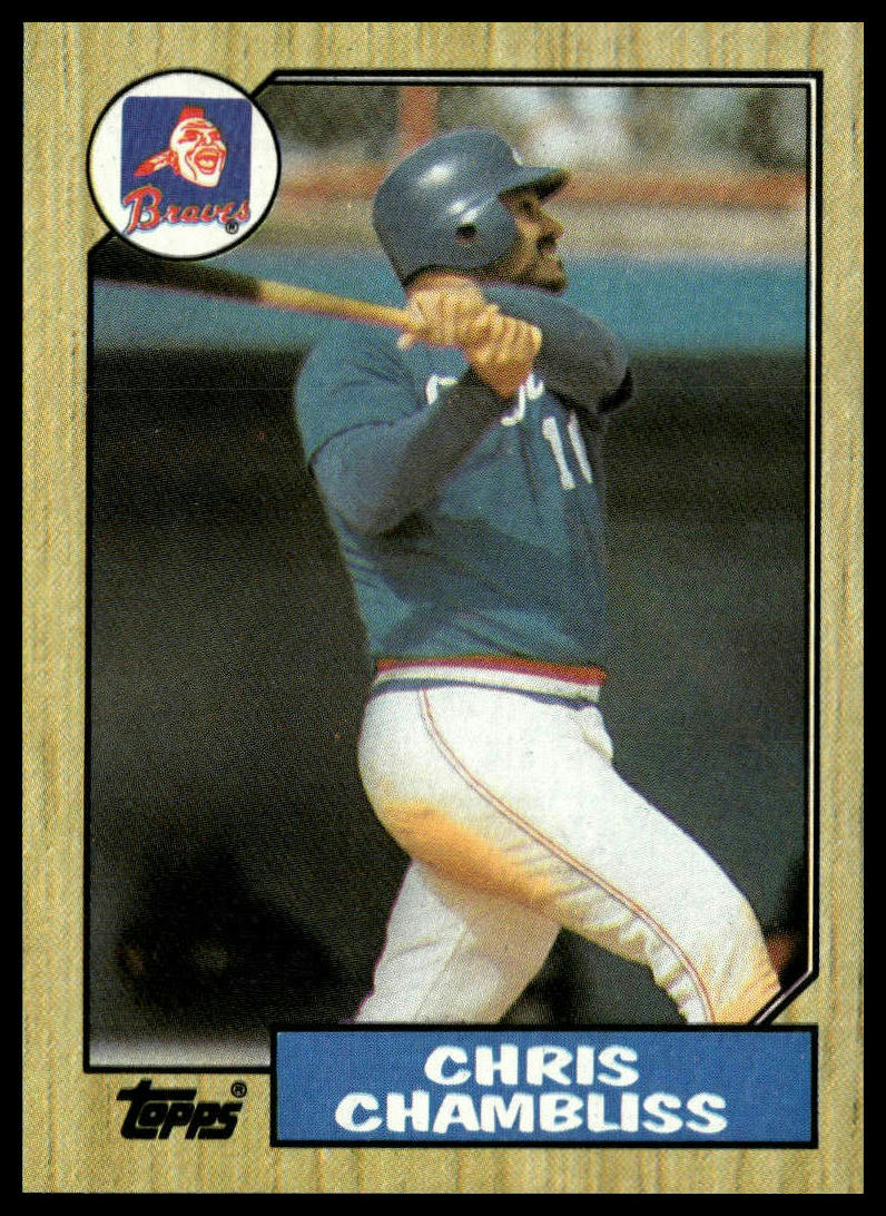 1987 Topps #777 Chris Chambliss