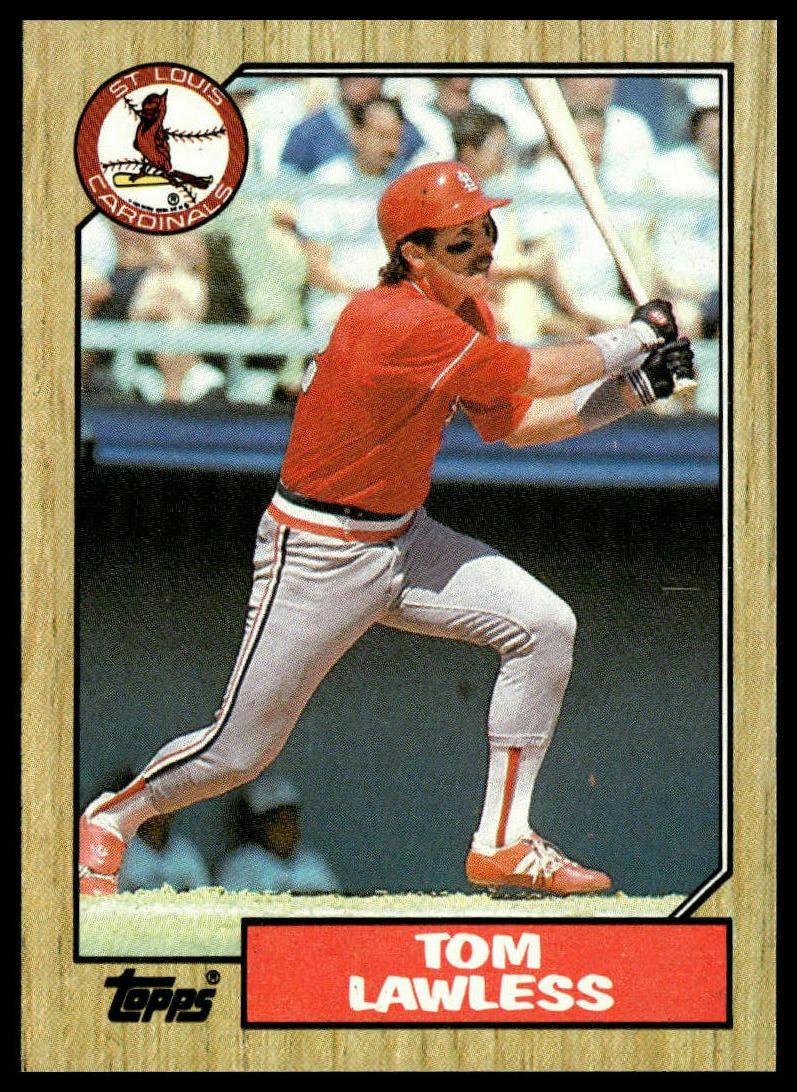 1987 Topps #647 Tom Lawless