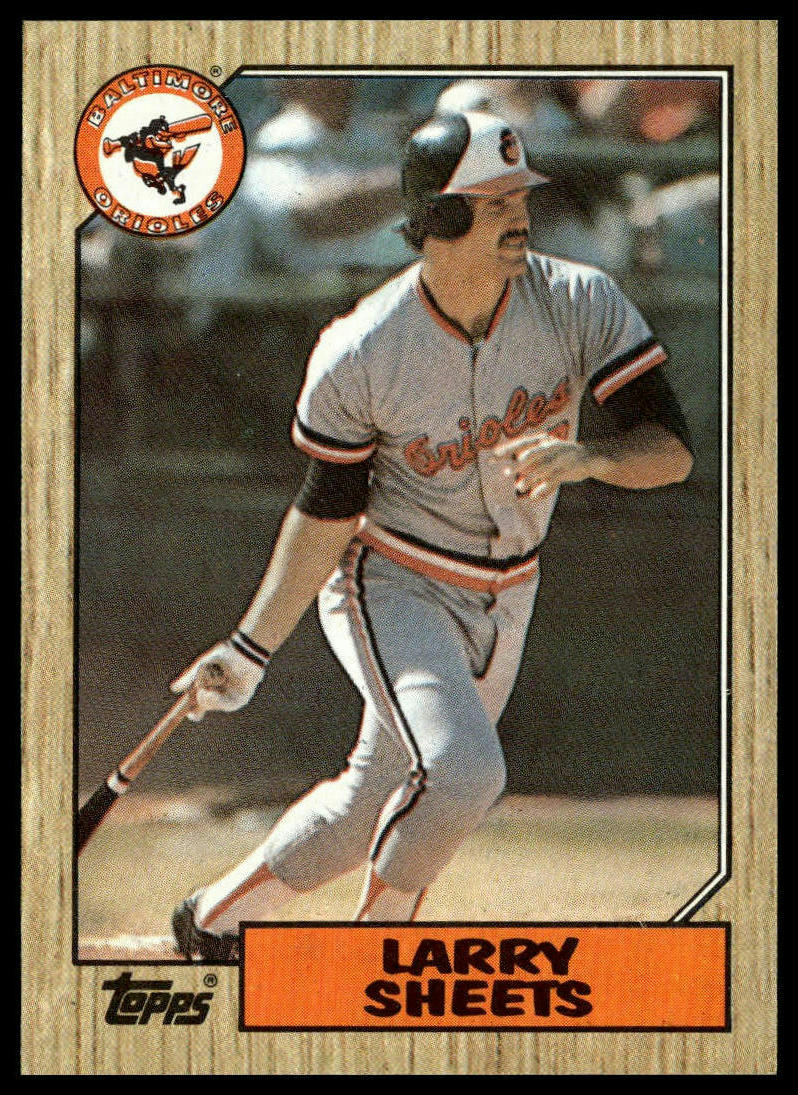 1987 Topps #552 Larry Sheets