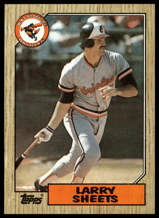 1987 Topps #552 Larry Sheets