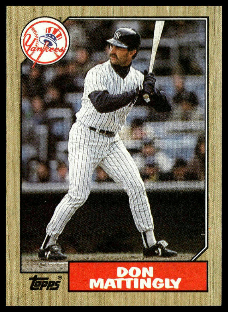 1987 Topps #500 Don Mattingly