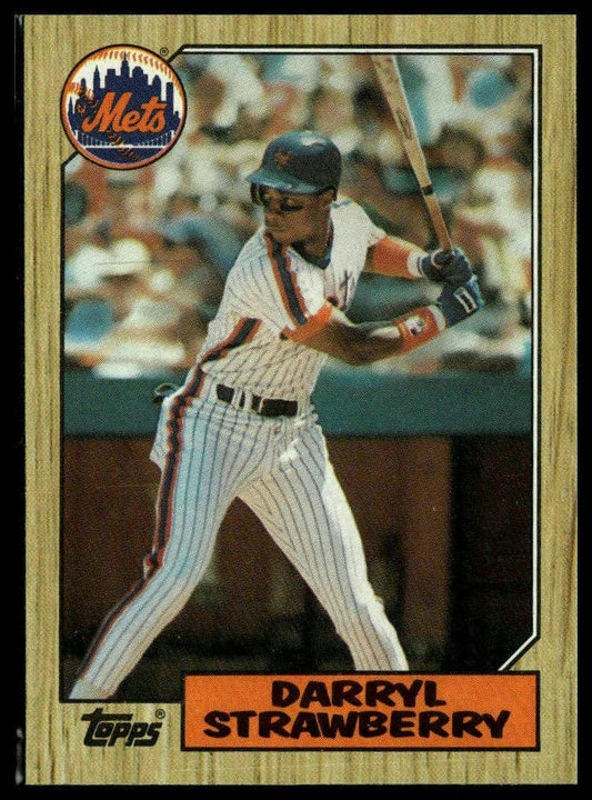 1987 Topps #460 Darryl Strawberry