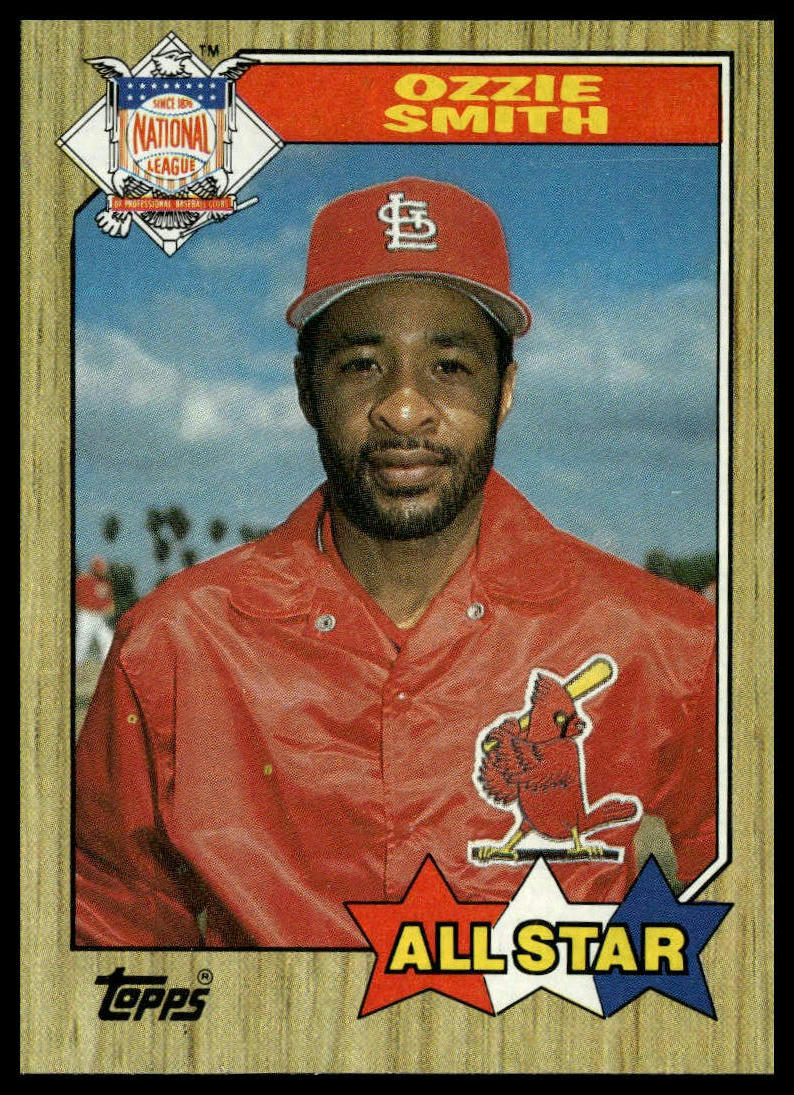 1987 Topps #598 Ozzie Smith