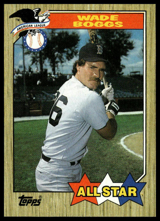 1987 Topps #608 Wade Boggs
