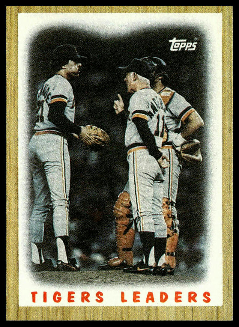 1987 Topps #631 Tigers Leaders