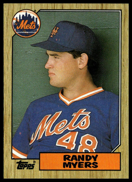 1987 Topps #213 Randy Myers