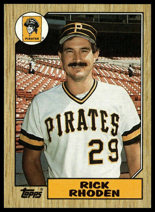 1987 Topps #365 Rick Rhoden