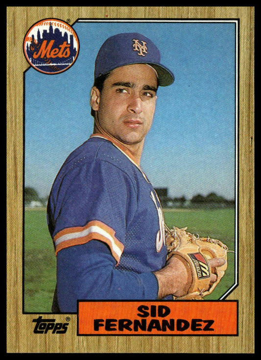 1987 Topps #570 Sid Fernandez