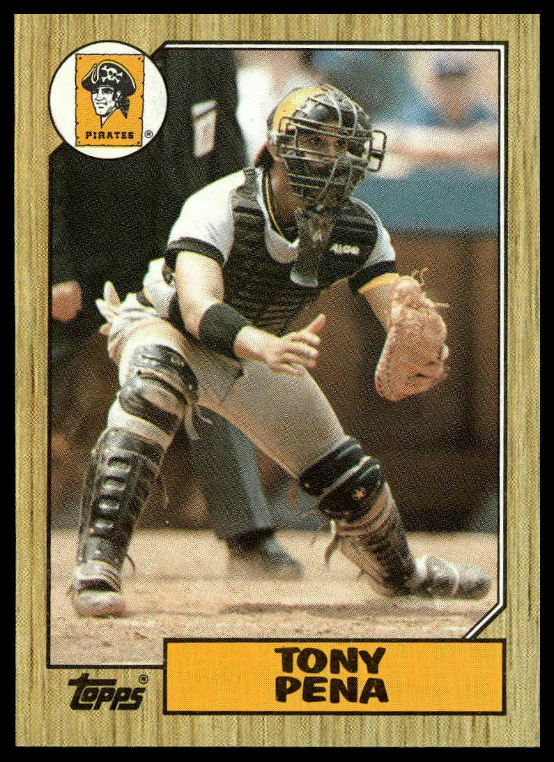 1987 Topps #60 Tony Pena