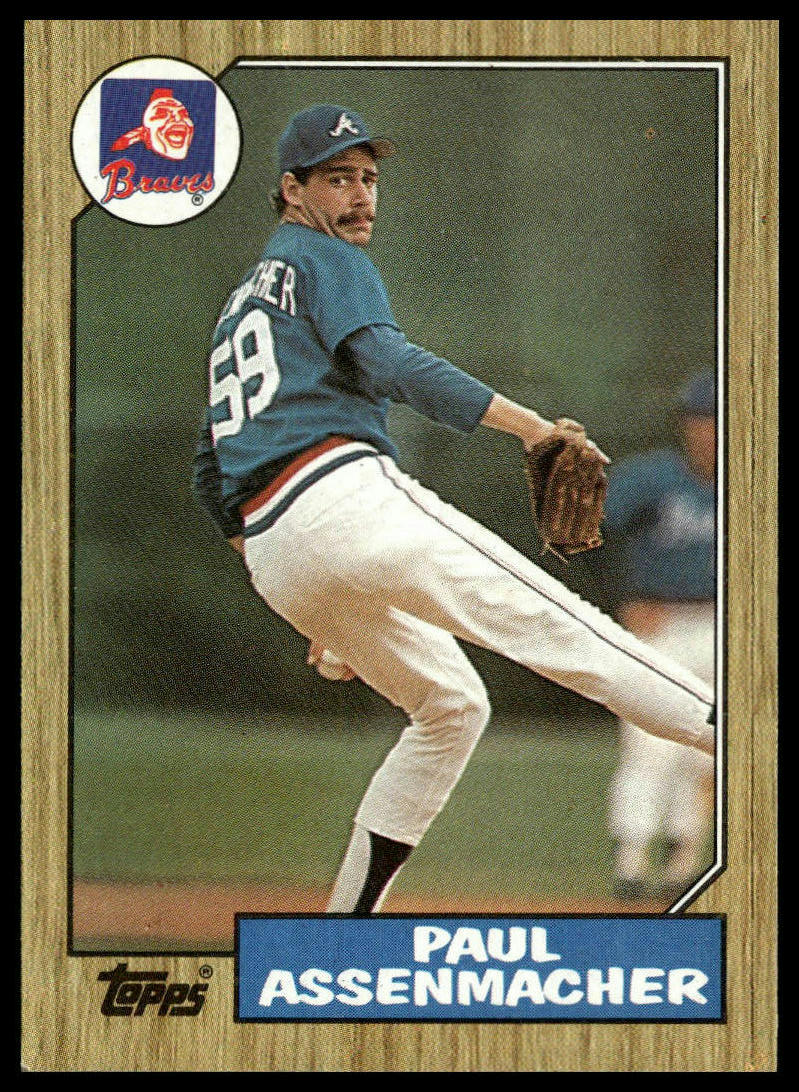 1987 Topps #132 Paul Assenmacher