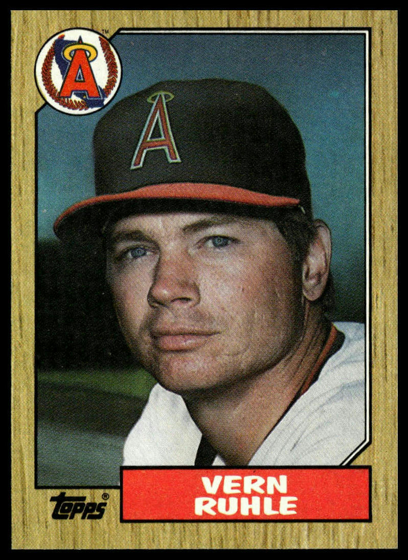 1987 Topps #221 Vern Ruhle