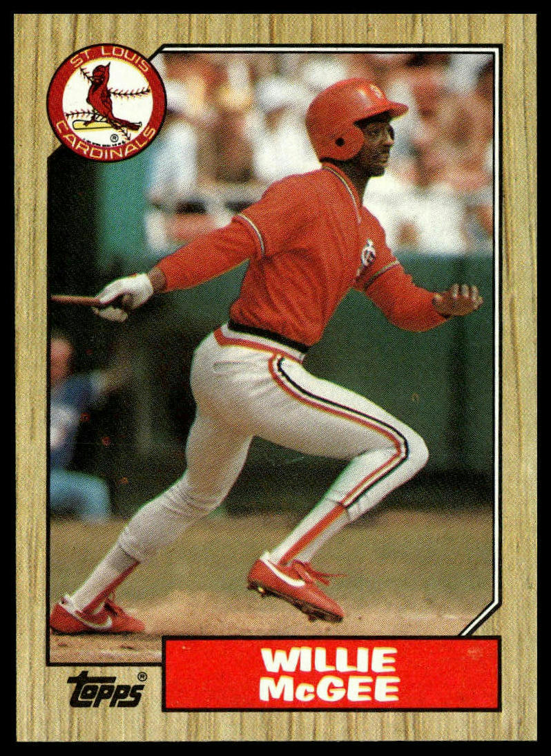 1987 Topps #440 Willie McGee