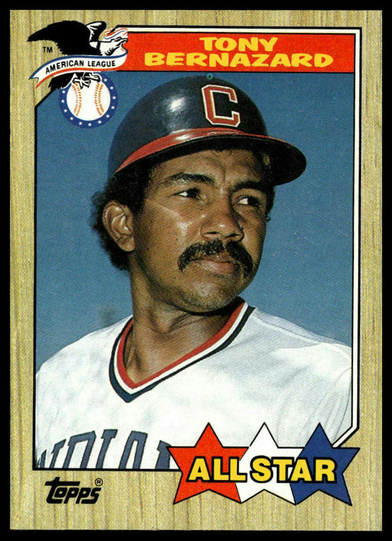 1987 Topps #607 Tony Bernazard