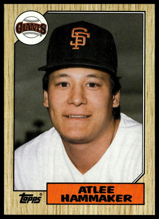 1987 Topps #781 Atlee Hammaker