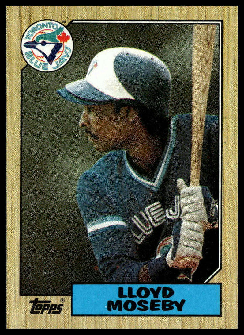 1987 Topps #210 Lloyd Moseby